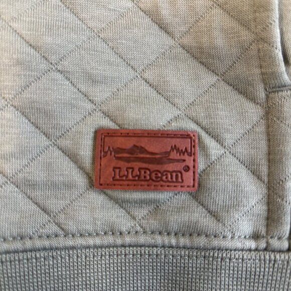 NWT - LL Bean Women's Full-Zip Quilted Sweatshirt Medium - Picture 3 of 4